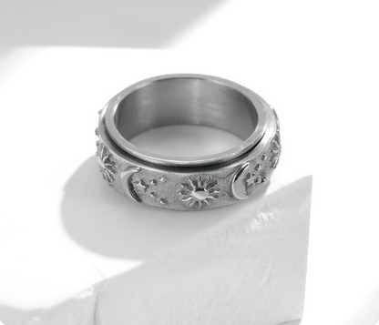 Himmel Fidget Spinner Ring