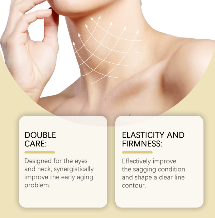 Premium Hals- & Augenpflege - Strafft, Glättet, Hydriert