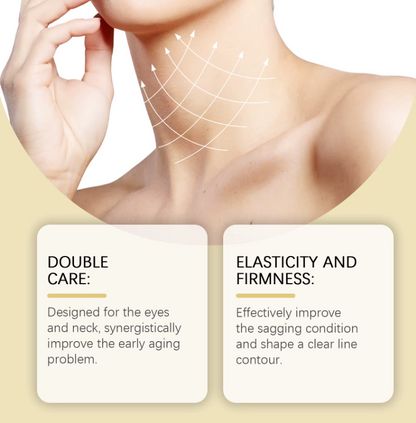 Premium Hals- & Augenpflege - Strafft, Glättet, Hydriert