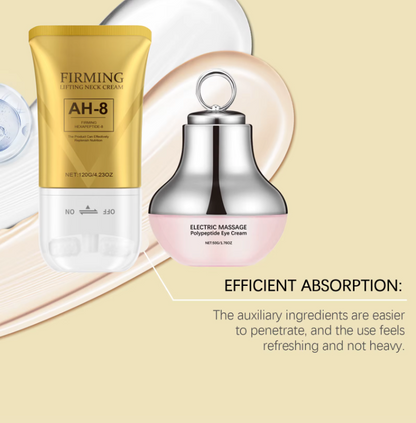 Premium Hals- & Augenpflege - Strafft, Glättet, Hydriert