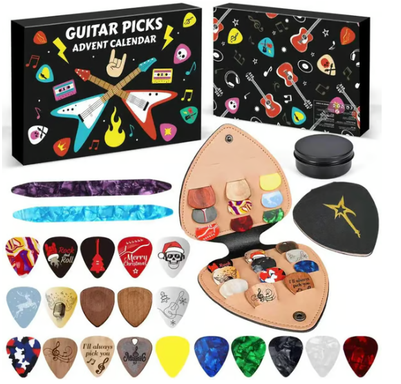 Gitarrenplektren - Adventskalender 2025