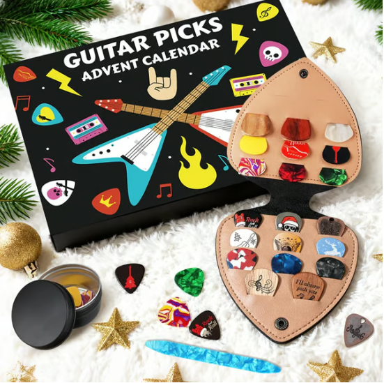 Gitarrenplektren - Adventskalender 2025