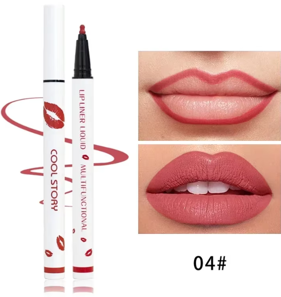 Langlebiger flüssiger Lippenkonturenstift