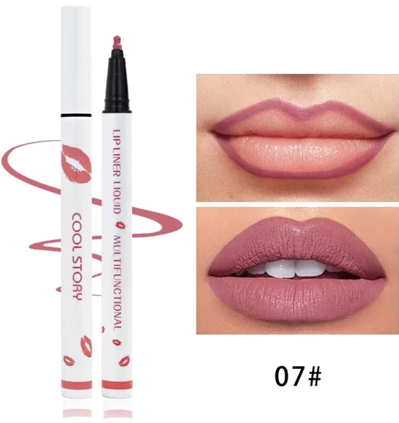 Langlebiger flüssiger Lippenkonturenstift