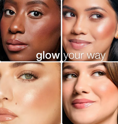 Glow Palette – 4-in-1 Highlighter, Lidschatten und Rouge