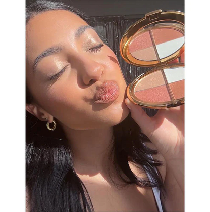 Glow Palette – 4-in-1 Highlighter, Lidschatten und Rouge