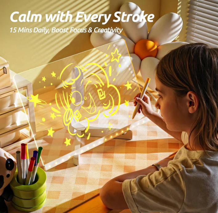 LED Kreativ Zeichenbrett - Leuchtet & Inspiriert