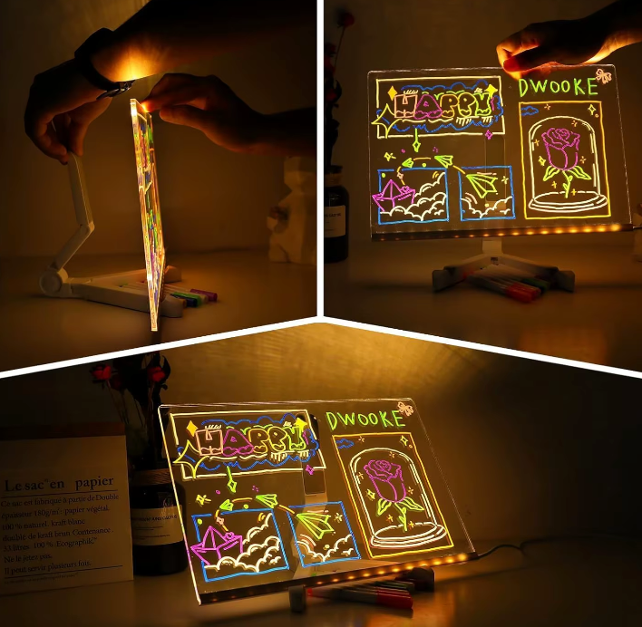 LED Kreativ Zeichenbrett - Leuchtet & Inspiriert