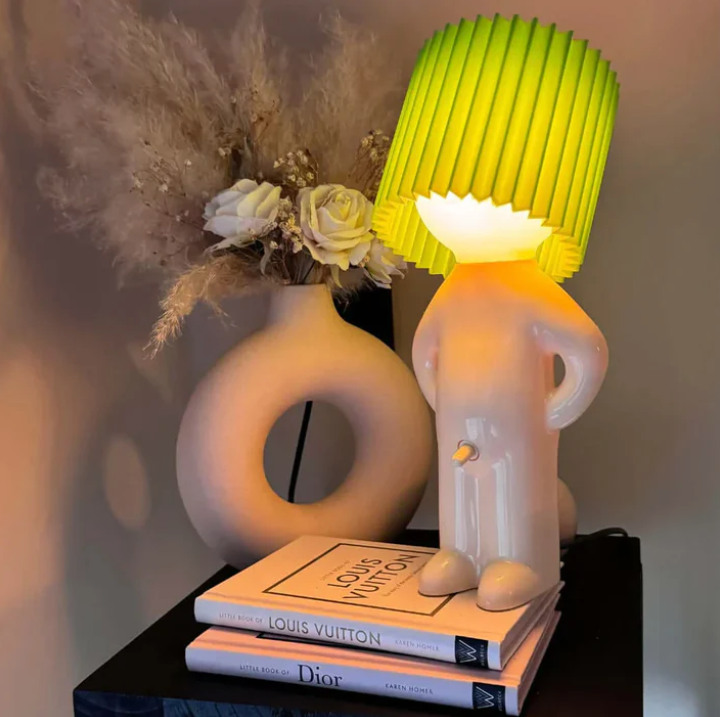 Freche Mann Lampe - Humor, Stil & Blickfang
