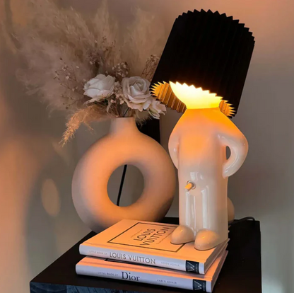 Freche Mann Lampe - Humor, Stil & Blickfang