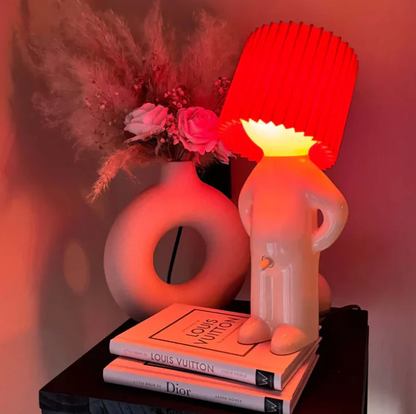 Freche Mann Lampe - Humor, Stil & Blickfang