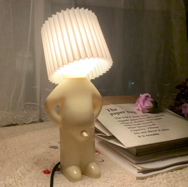 Freche Mann Lampe - Humor, Stil & Blickfang
