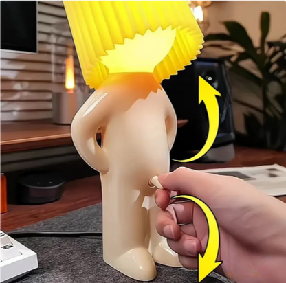 Freche Mann Lampe - Humor, Stil & Blickfang
