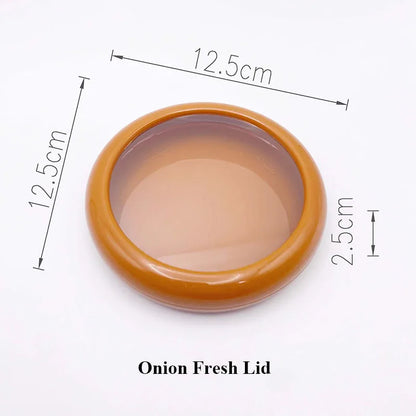 FreshCap Pro: Halten Sie geschnittenes Obst und Gemüse frisch