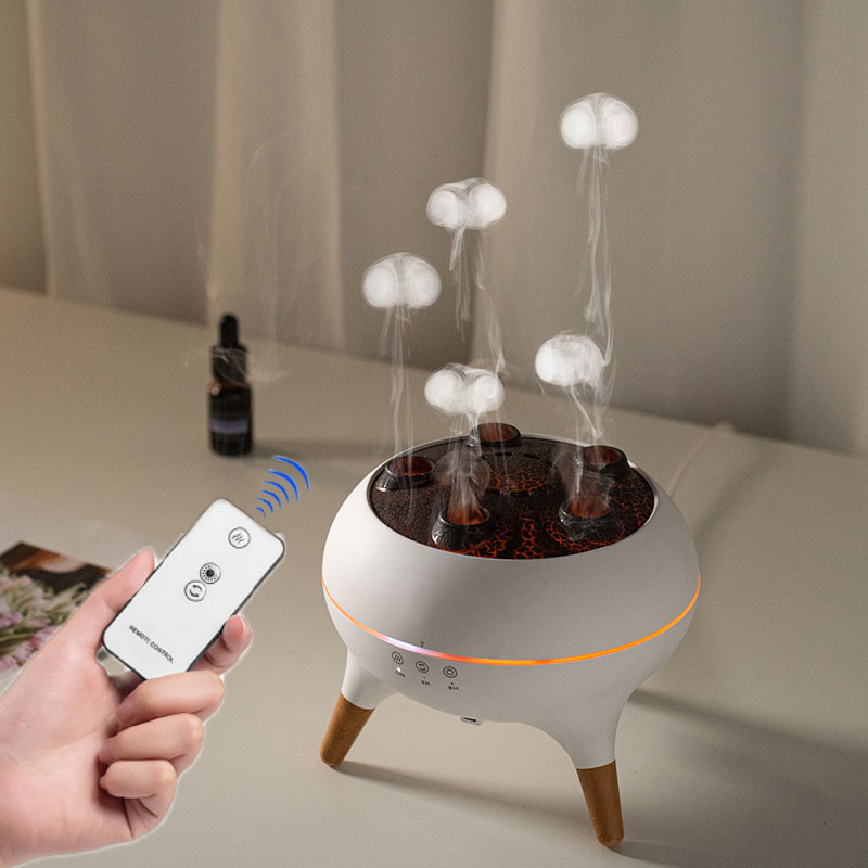 Quallux – Quallen-Luftbefeuchter mit Aromadiffusor