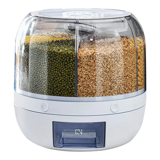 RotatorStore 360 – Intelligenter 6-Fach Getreide-Dispenser