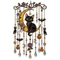 Schwarze Katze & Mond