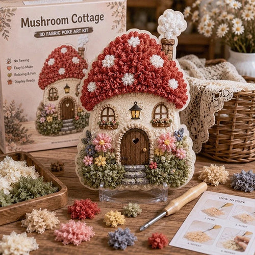 Filura – 3D Stoff-Poke-Art Bastelset