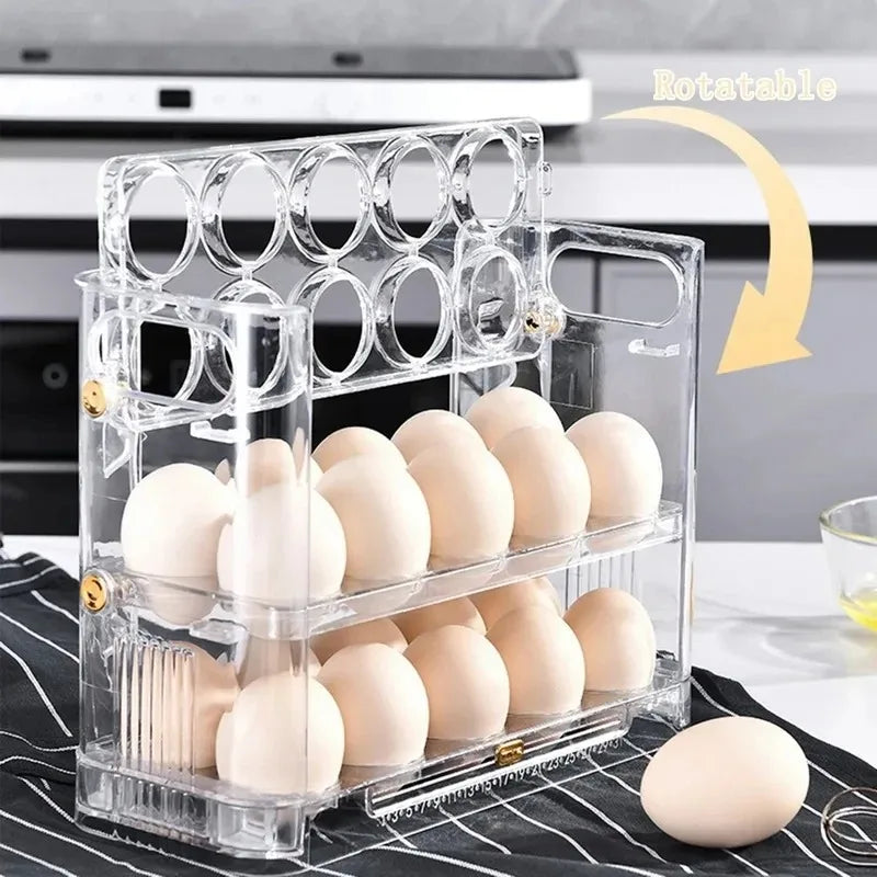 EggFlip™ – Der Kompakte Eier-Organizer