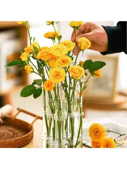 FlexiFlora – Modulare Scharnier-Vase aus Kristallglas