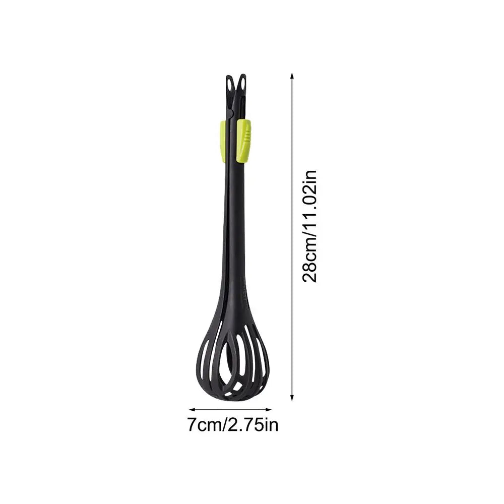 KitchenHero™ 3-in-1 – Schneebesen, Küchenzange & Greifer