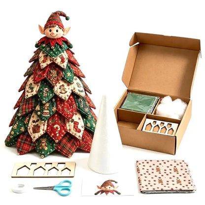 Filzora – DIY Stoff-Weihnachtsbaum Nähset