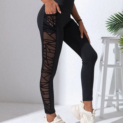 AuraShape™ – Die Herz-Mesh Leggings