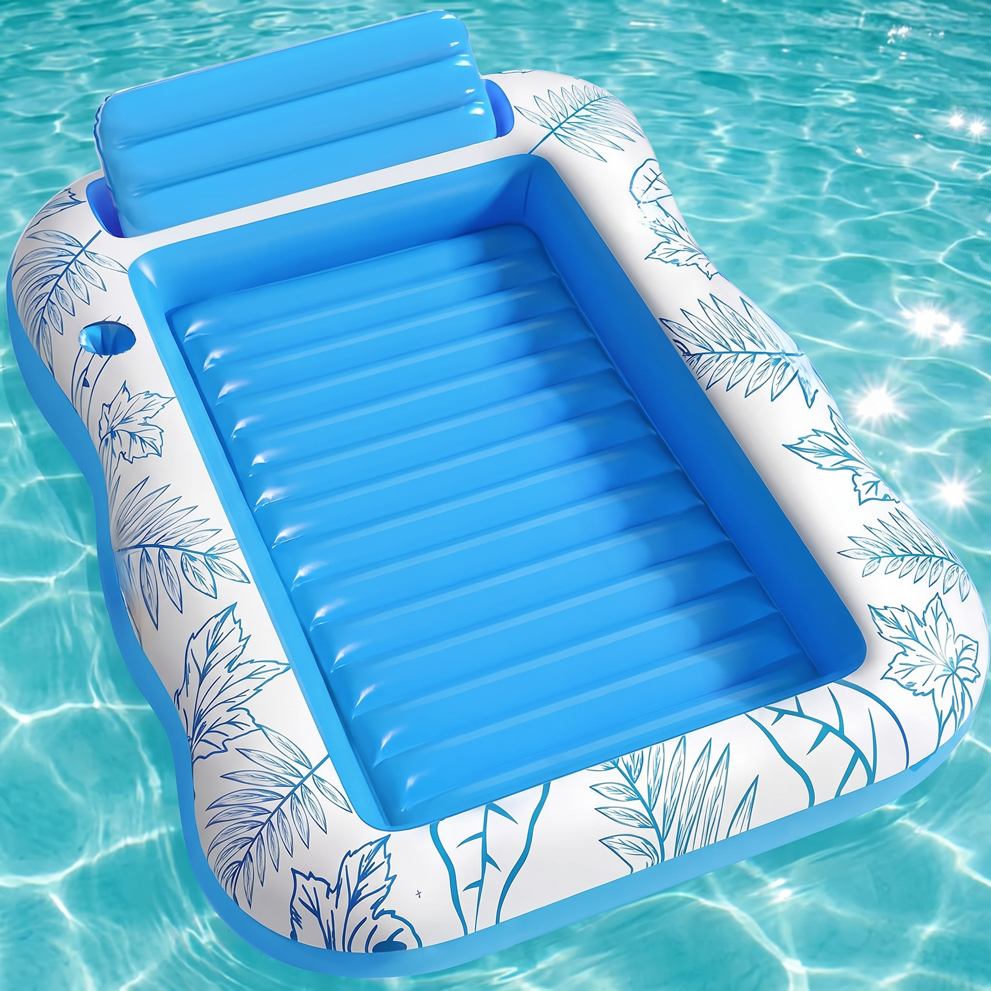 Marelia – Doppel-Loungematratze Heldenfoto Pool