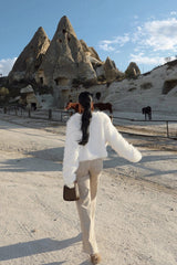 Teddyjacke™ | Taillenkurz | Flauschig & Elegant