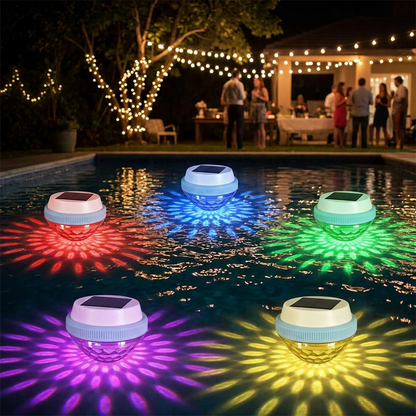 Luminéa – festliche Poolstimmung bei Nacht