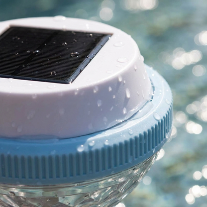Luminéa – Detailansicht Solarzelle und wasserdichte Dichtung