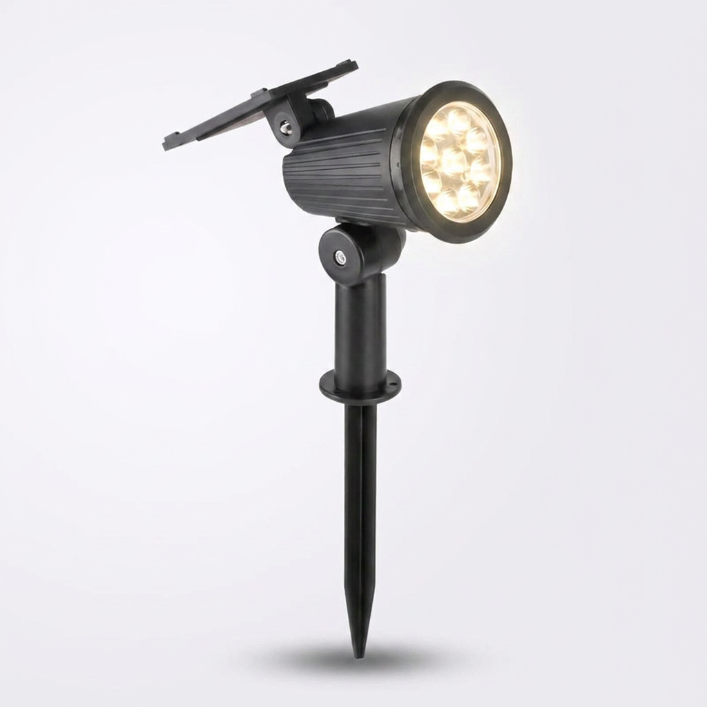 Solvia – 9-LED Solar-Gartenstrahler