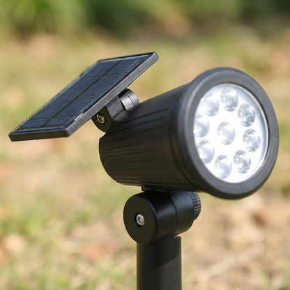 Solvia – Detailansicht Solarpanel und verstellbares Gelenk