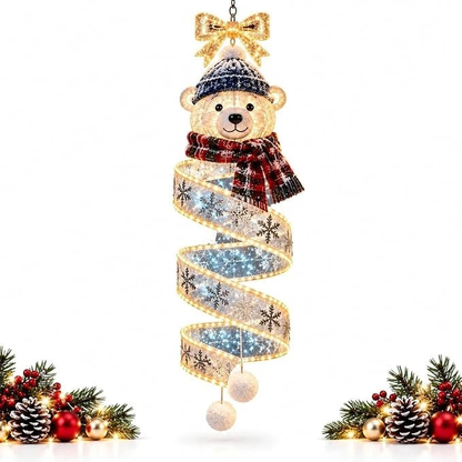 Winterlicht Spirale, Design Eisbär
