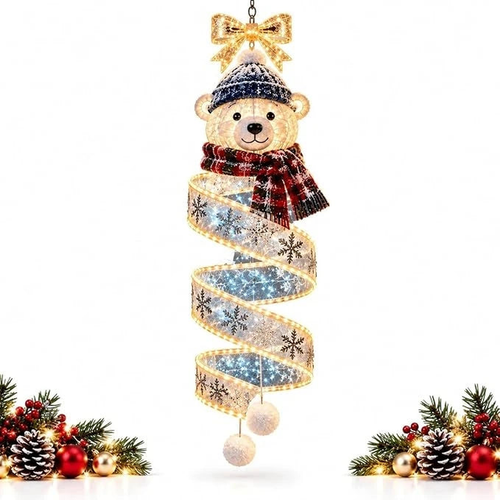 Winterlicht Spirale, Design Eisbär